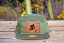 Sasquatch Mountain Bike Hat, 5 Panel, Adjustable, Camper