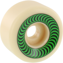 Spitfire Formula Four 99A Skateboard Wheels Natural w/Green 52mm 4-Pack