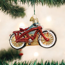 Cruiser Bike Blown Glass Holiday Ornament [FINAL SALE]