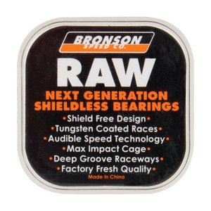 Bronson Raw Bearings - Set of 8