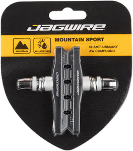 Jagwire Mountain Sport Brake Pads Threaded Post pair
