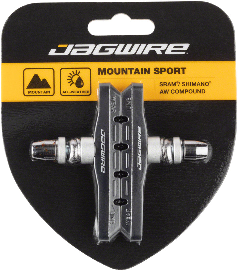 Jagwire Mountain Sport Brake Pads Threaded Post pair