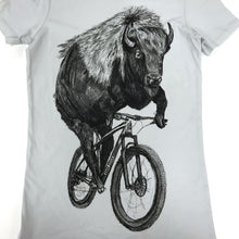 Buffalo on a Bicycle T-Shirt, Women's