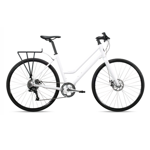 roll: Bicycle Company C:1  City Step-Through Bike Carrera White