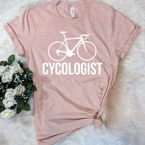 Cycologist Bicycle Pun T-Shirt