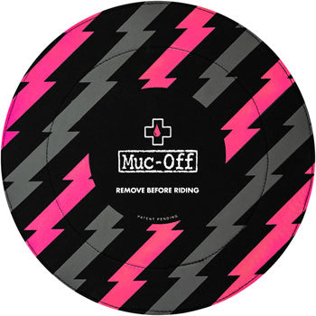 Muc-Off Disc Brake Covers, Black / Pink