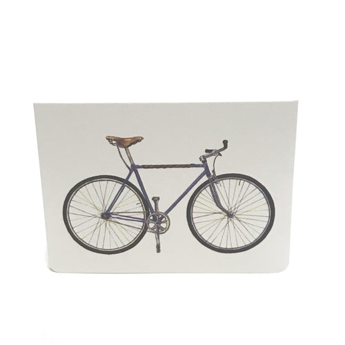 Biancha Single Speed Bicycle Greeting Card