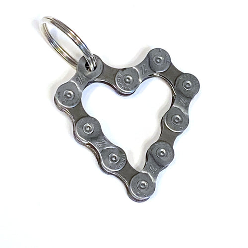 Recycled Bike Chain Keychains