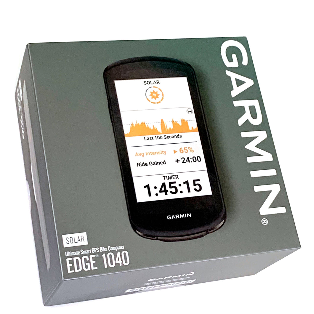 Garmin Edge® 1040 SOLAR Ultimate Smart GPS Cycling Computer with