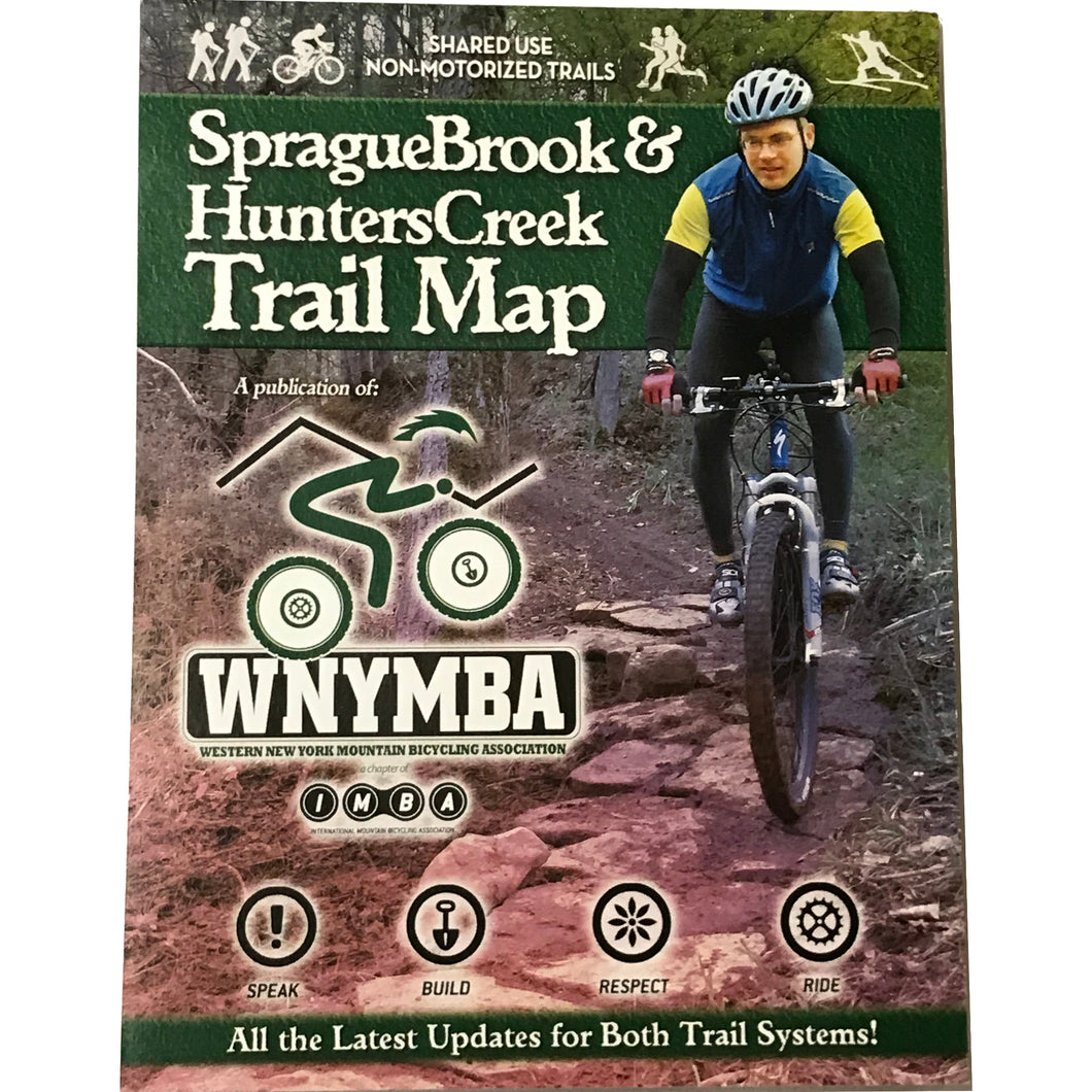 Sprague Brook & Hunters Creek Trail Map by WNYMBA