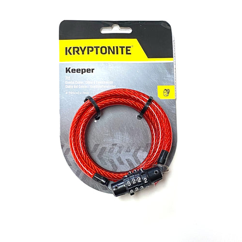 Kryptonite Keeper 712 Combo Cable Deterrent Lock