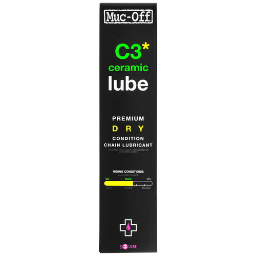 Muc-Off C3 Ceramic Lube Premium Dry Chain Lubricant 50ml Drip