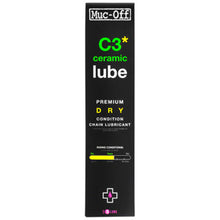 Muc-Off C3 Ceramic Lube Premium Dry Chain Lubricant 120ml Drip