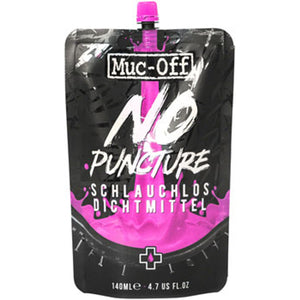 Muc-Off No Puncture Tubeless Sealant, 140 ml Pouch