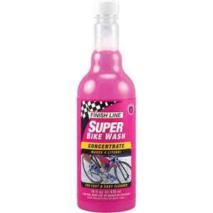 Finish Line Super Bike Wash Cleaner Concentrate, 16oz (Makes 2 Gallons)