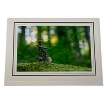Acorn Whimsy Bicycle-Themed Greeting Cards
