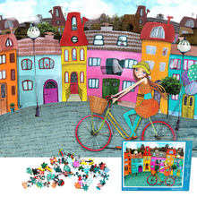 Bicycle Themed Jigsaw Puzzle, 1,000 pieces