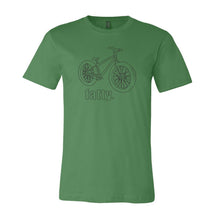 Fatty - Fat Tire Bike T-Shirt from Kickstand Culture, Green, Unisex