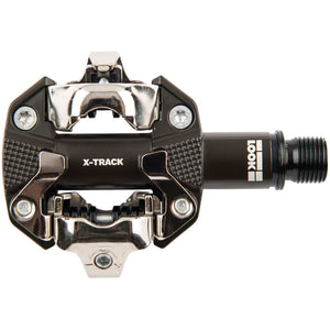 LOOK X-TRACK Chromoly Dual Sided Clipless Pedals 9/16" Gray