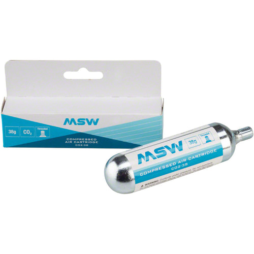 MSW 38g Threaded CO2 Cartridge, Single
