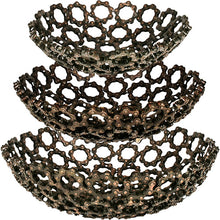 Decorative Recycled Bicycle Chain Bowl