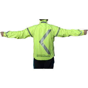 ArroWhere Men's Waterproof High Visibility Reflective Bicycling Jacket [FINAL SALE]