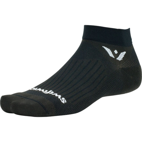 Swiftwick Aspire One Socks - 1 inch, Black