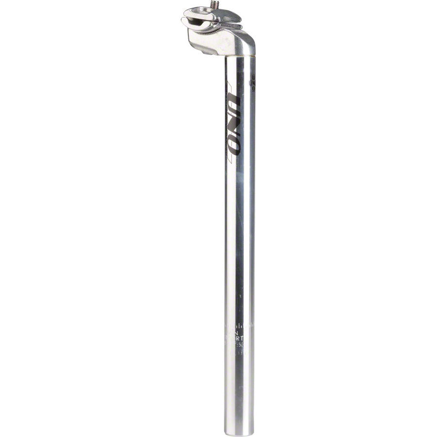 Kalloy Uno 602 Seatpost 350mm length, Silver