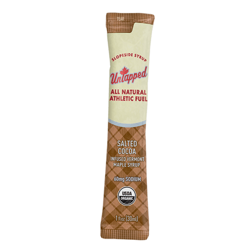 UnTapped Salted Cocoa Infused Vermont Maple Syrup Energy Gel Packet