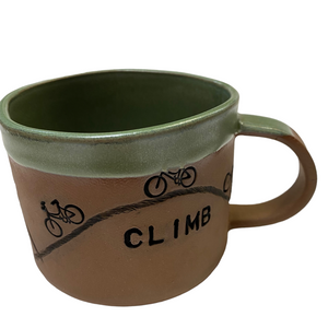 Bicycle Ceramic Soup Mug