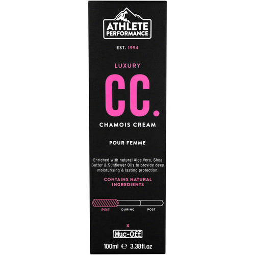Muc-Off Women's Luxury CC Chamois Cream: 100ml Tube