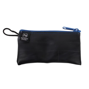 Alchemy Goods Zipper Pouch, Mid-Size with Liner- Made With Recycled Bike Tubes