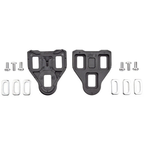 VP BLK 1 LOOK Delta Cleats, Fixed Black